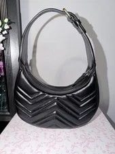Gucci GG Marmont Half Moon Mini Auth 4