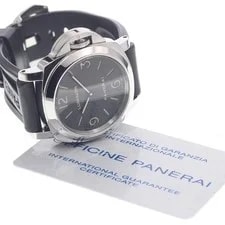 Panerai — Officine Panerai Luminor Base 44MM PAM00112 44mm SS Black #C4230 — Watch — resale