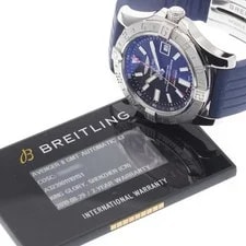 Breitling — Breitling Avenger II GMT A32390 43mm SS Black #C5801 — Watch — resale
