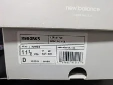 11.5US New Balance M990V5 Bk 2