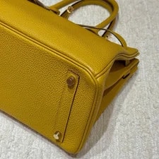 Hermes Birkin30 Top Handle Yellow Gold Classic 3