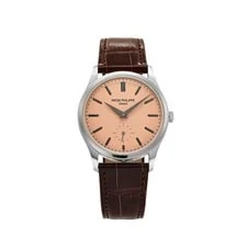 Patek Philippe — Patek Philippe Calatrava 6196P-001 Platinum Rose-Gilt Opaline Dial (2026) — Watch — resale