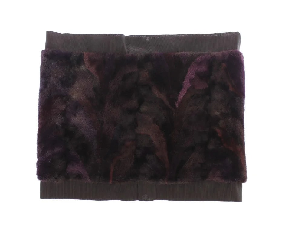 Dolce & Gabbana — Dolce & Gabbana Mink Fur Scarf Foulard Neck Wrap — Accessory — resale
