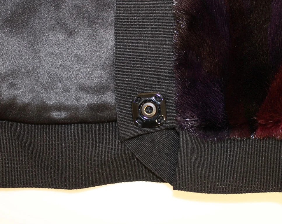 Dolce & Gabbana Mink Fur Scarf Foulard Neck Wrap 4