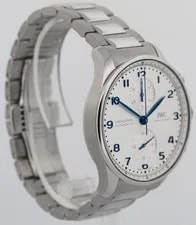 2021 IWC Portugieser Chronograph Papers Steel Silver 41mm IW371617 BOX 4