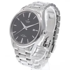 Tudor Style 12700 41mm SS Black Dial Automatic Date #C421 2