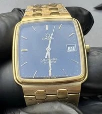 Omega Seamaster Quartz Gold Tone Two-Tone Original Bracelet Date 4