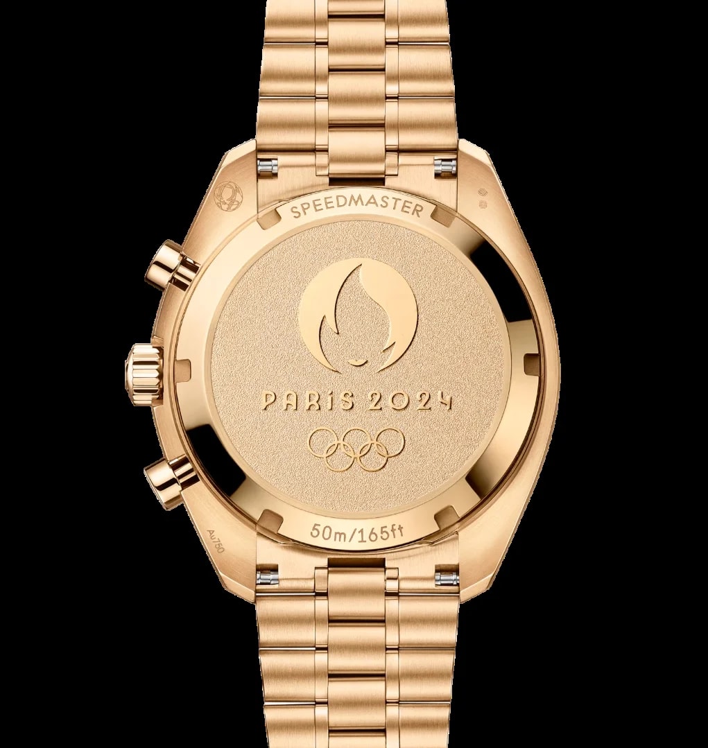Omega Speedmaster Two Counters Chronograph 18K Moonshine™ Gold 3