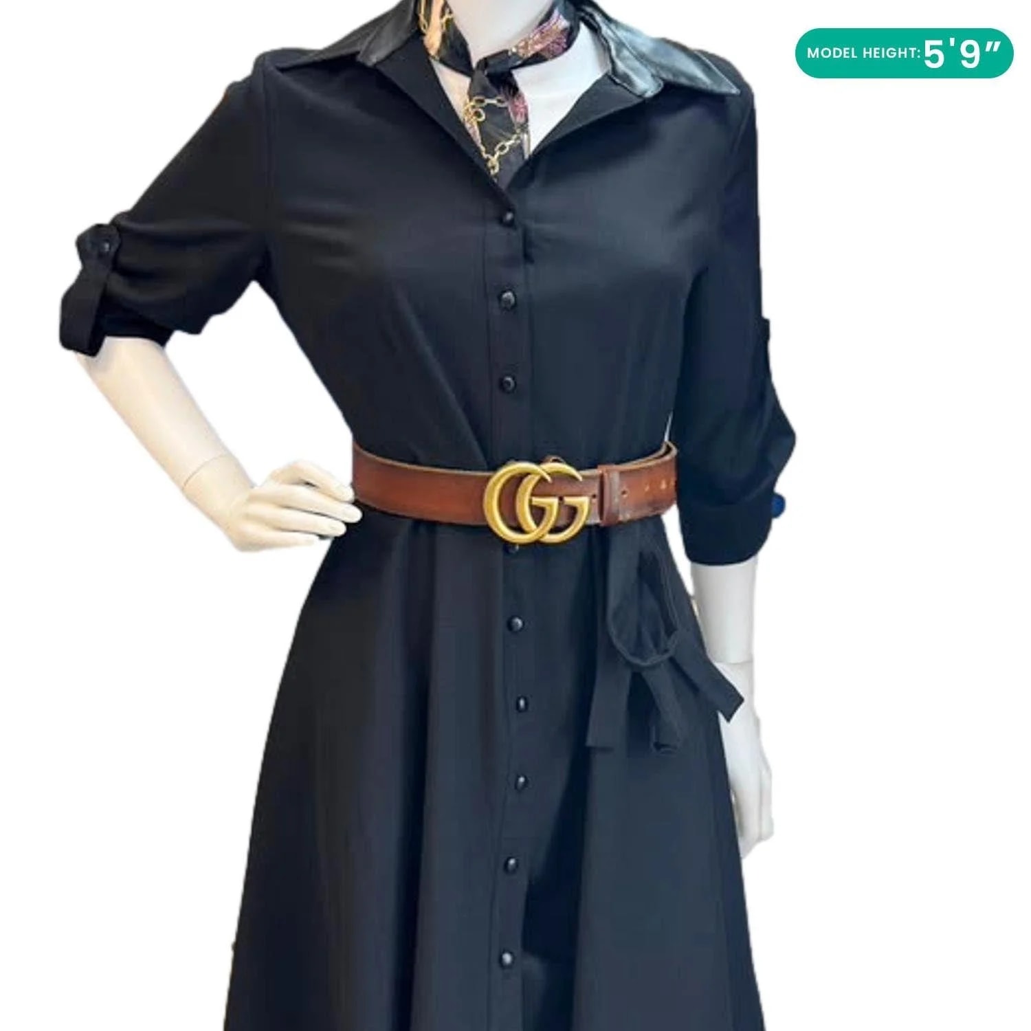 Gucci GG Buckle Marmont Belt Size 70.30 409416 2