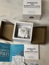 Swatch X Omega — Swatch X Omega Moonswatch Mission To Earthphase - Moonshine Gold — Watch — resale