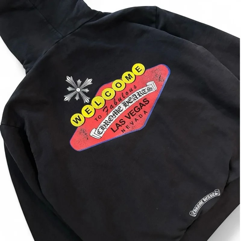 Chrome Hearts — Hearts Welcome To Las Vegas Hoodie — streetwear — resale