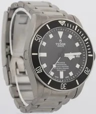 2017 Papers Tudor Pelagos Black Titanium 42mm Rubber 25600TN Dive Date BOX 4