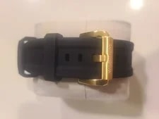Ralph Christian Intrepid Sport Gold Case Black Rubber Strap 4