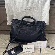 Balenciaga — Balenciaga Classic City Medium Obscure — Handbag — resale