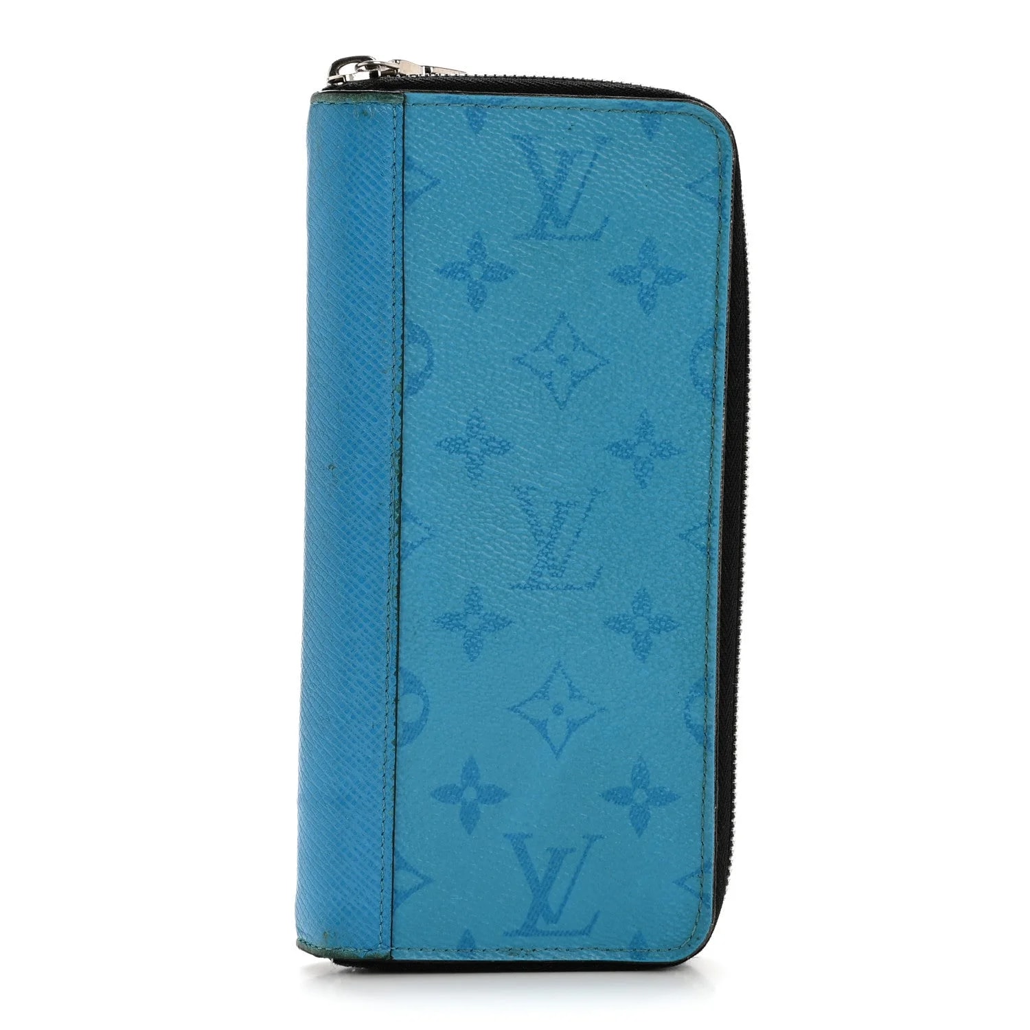 Louis Vuitton — Taigarama Vertical Zippy Wallet Lagoon — Accessory — resale