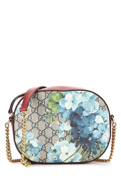 Gucci — GG Blooms Supreme Chain Crossbody — Handbag — resale