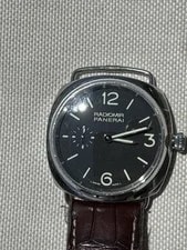 Panerai Radiomir 40mm Manual Wind Black Dial Exhibition Caseback 400m 4