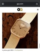 Patek Philippe 3854 Textured Gold Cubitus Inspo 2