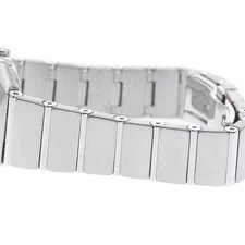 Omega Constellation 123.15.24.60.51.002 24mm SS Black #C18647 3