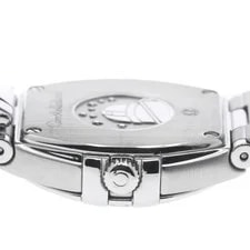Omega Constellation 123.15.24.60.51.002 24mm SS Black #C18647 4
