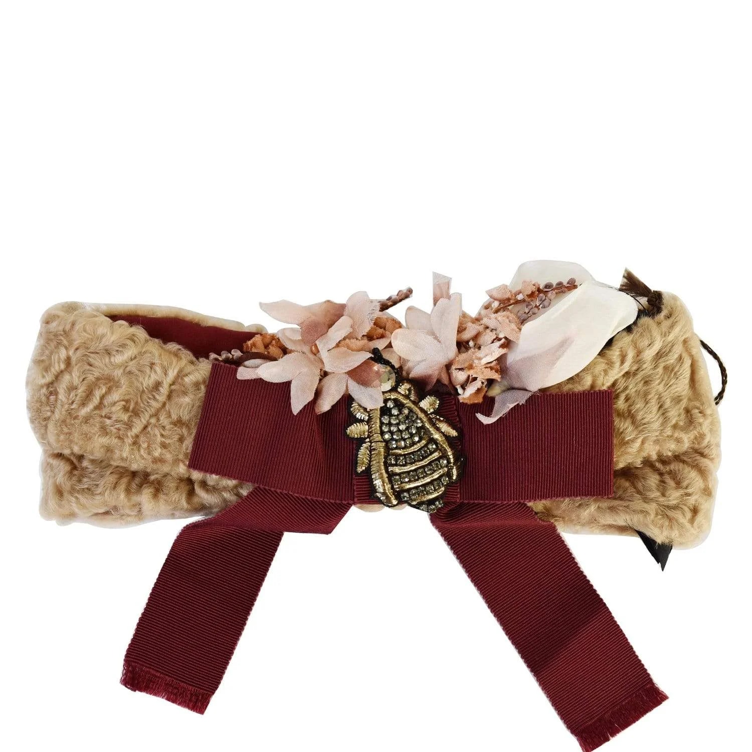 Gucci — Gucci Fur Beetle Headband — Accessory — resale