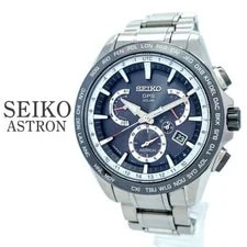 Seiko — Seiko Astron 8X53-0AB0-2 WA467 Solar Quartz Black Dial — Watch — resale