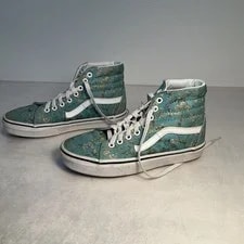 Vans Sk8-Hi van Gogh Museum Almond Blossom Limited Edition Floral High Top 3