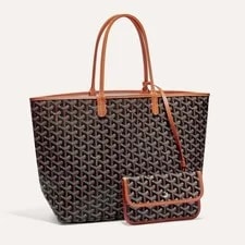 Goyard — Goyard Saint Louis Y Monogram Handle - Excellent #1WGSOKP — Handbag — resale