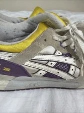 Asics Gel Lyte 3 III Lakers H305N 10.5 Shoes 4