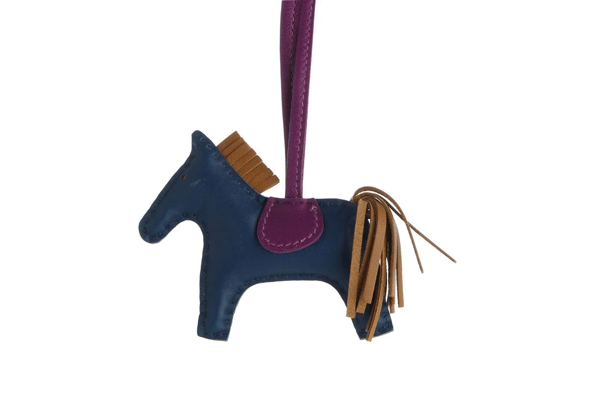 Hermès — Hermès Saphir Rodeo Grigri Bag Charm — Accessory — resale