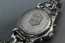 TAG Heuer CG1115 Chronograph Sel Gray 37mm Quartz Near 4