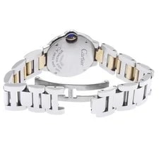 Cartier Baron Blue SM W69007Z3 Silver Dial Quartz Watch_962834 4