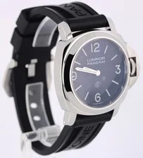 2023 Papers Panerai Luminor Stainless Steel Black 44mm PAM01086 Rubber BOX 4