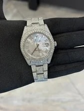 Rolex Datejust Custom Mop Dial on Custom Bracelet 116334 With Box 3