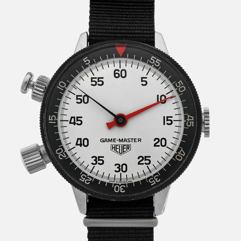 Heuer — 1960s Heuer Game-Master Stopwatch Ref. 502.050 — Watch — resale