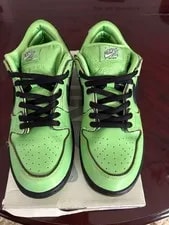 Size 9 - Nike SB Dunk Low X Powerpuff Buttercup 2