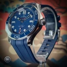 Omega Seamaster Diver 300M Blue Wave 210.32.42.20.03.001 3