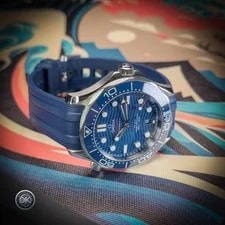 Omega Seamaster Diver 300M Blue Wave 210.32.42.20.03.001 4