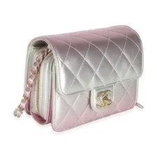 Chanel Metallic Like A Wallet Flap 4