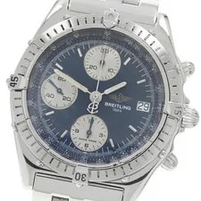 Breitling Chronomat A13047 Automatic 39mm Papers Blue Chronograph 2
