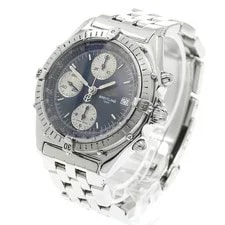 Breitling Chronomat A13047 Automatic 39mm Papers Blue Chronograph 3