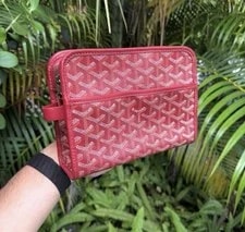 Goyard — Goyard Zip Wristlet Wrist Strap Pockets — Handbag — resale