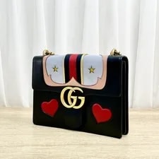 Gucci Web Heart GG Marmont Chain 4