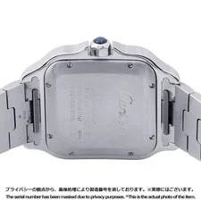 Cartier Santos de LM/H47.5 Mm X W39.8 Mm Stainless Steel Silver Dial... 3