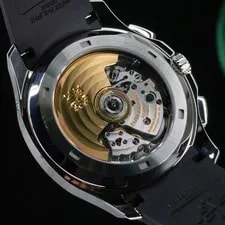 Patek Philippe Aquanaut Chronograph 42mm Black Steel Full SET 5968A 3