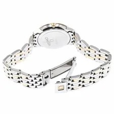 Omega 424 20 27 60 58 001 de Ville Prestige 8-Diamond Quartz 3
