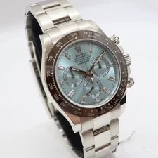 Rolex Daytona 116506A 40mm PT950 / Platinum Blue #UW487 3