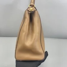Auth Fendi Peekaboo Medium Top Handle Satchel . 4