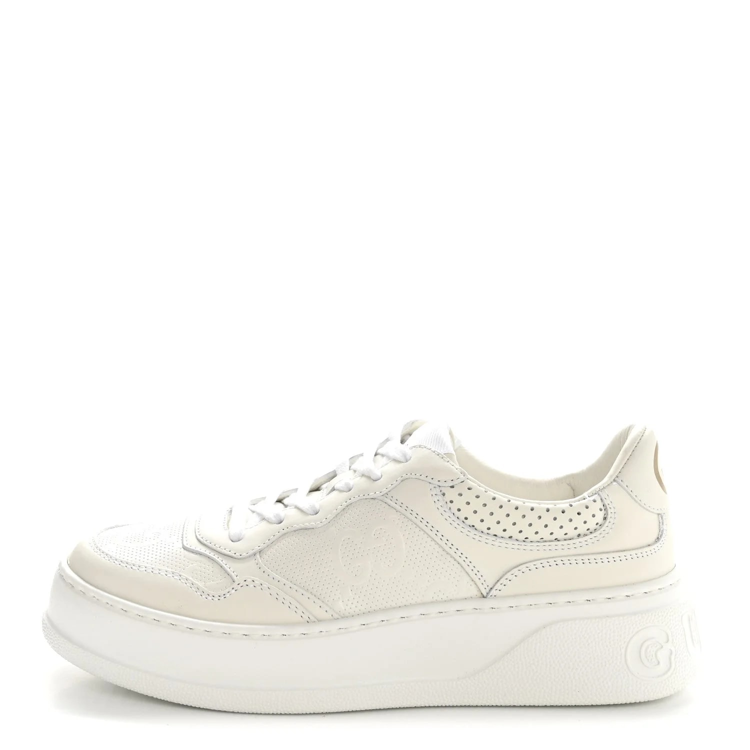 Gucci — GG Monogram Platform 55mm Sneakers 35.5 Hezelnut Mystic — Sneaker — resale