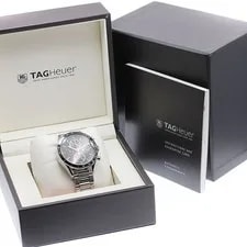 TAG Heuer CV201AL 1 Carrera Chronograph Date Automatic S Good Condition 2